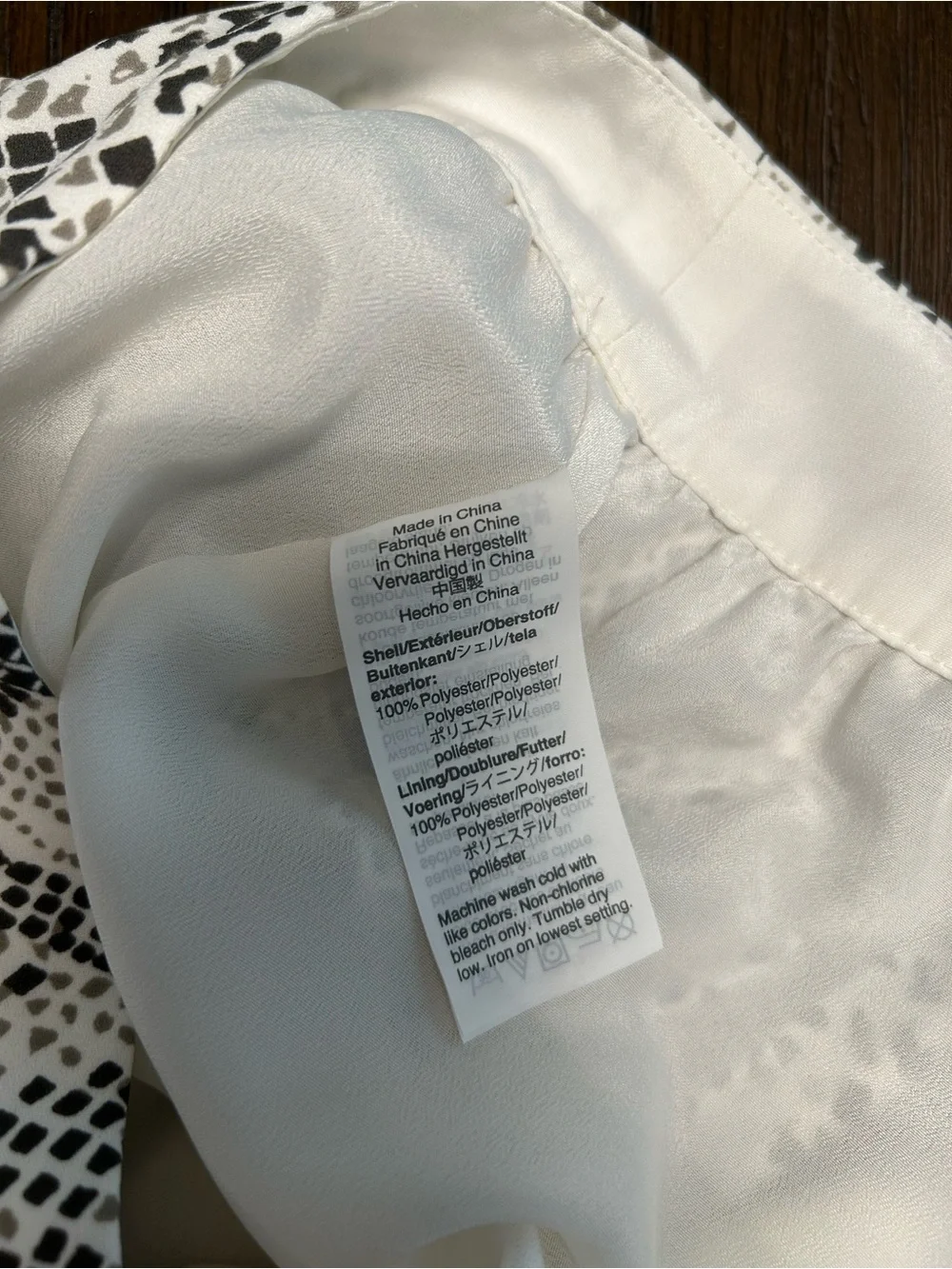 J. Crew Snake-Print Midi Skirt in White and Gray